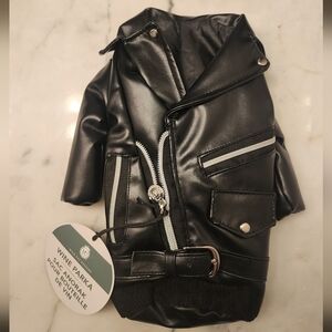 Wine Bottle Cover Faux Leather Jacket